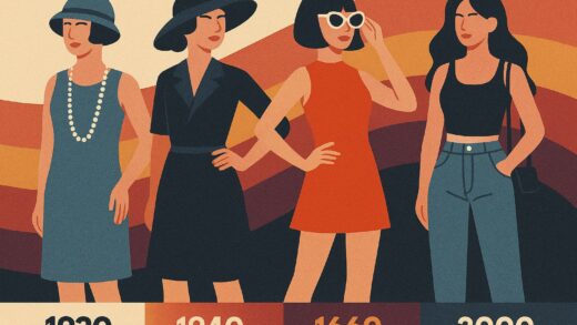Как менялась мода на протяжении последних 100 лет