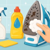 Как почистить утюг в домашних условиях