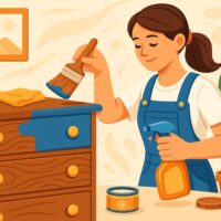 Ескі жиһазды жаңартудың қарапайым тәсілдері