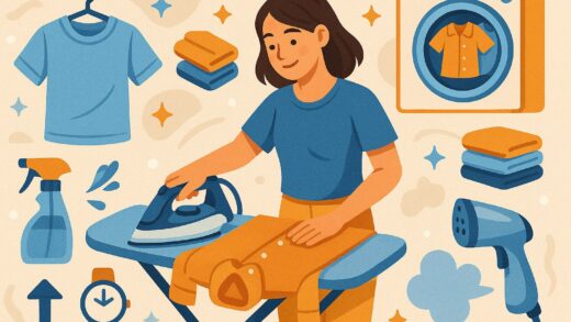 Лайфхаки для быстрой глажки одежды