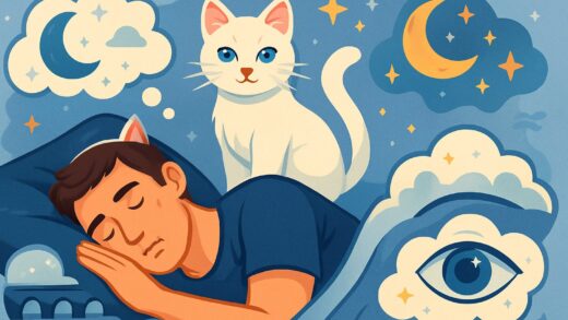 К чему снится белая кошка