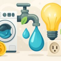 Үйде су мен электр энергиясын үнемдеу кеңестері