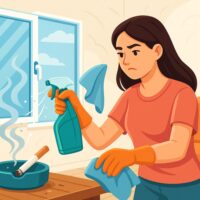 Как избавиться от запаха табака в квартире