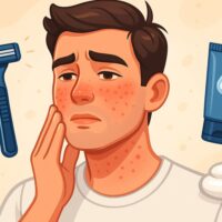 Как снять раздражение после бритья