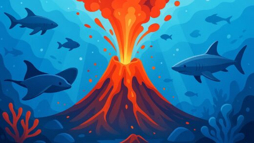 30 интересных фактов о подводных вулканах