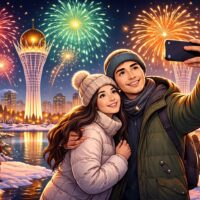 Жаңа жылға арналған салюттер: Қазақстан бойынша жеткізумен не сатып алуға болады?