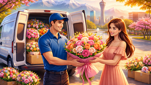 Алматыдағы гүлдер: жеткізу қаладағы күнделікті өмірдің бір бөлігіне айналғанының себебі